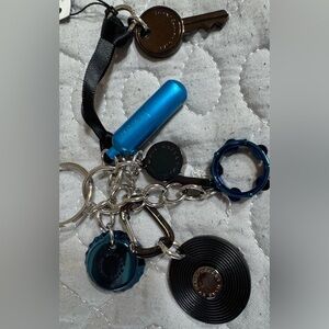 Marc by Marc Jacobs Multi-Purpose Keychain/ Bag Charm W/ Carabiner Clip